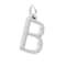 12 Pack: Sterling Silver Alphabet Charm by Bead Landing™